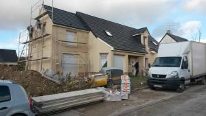 Extension traditionnelle d'une maison en Picardie