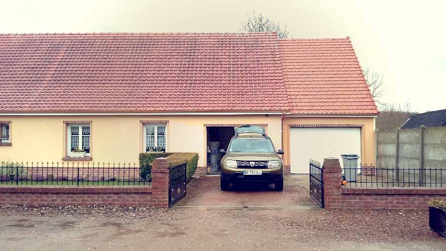 Création d'une extension garage d'environ 30 m²