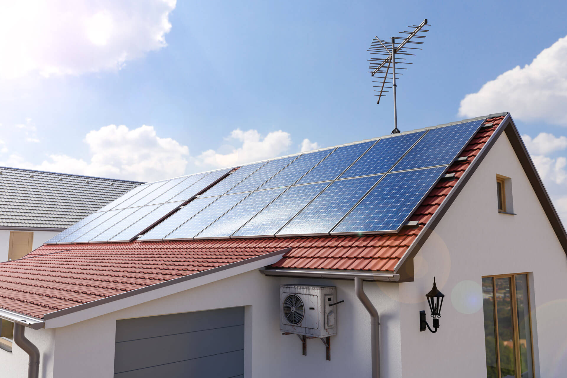 Chauffage à l'aide de l'énergie solaire