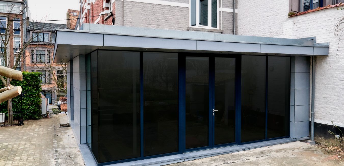 Extension maison moderne