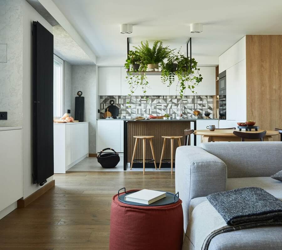 Aménagement intérieur maison relookée