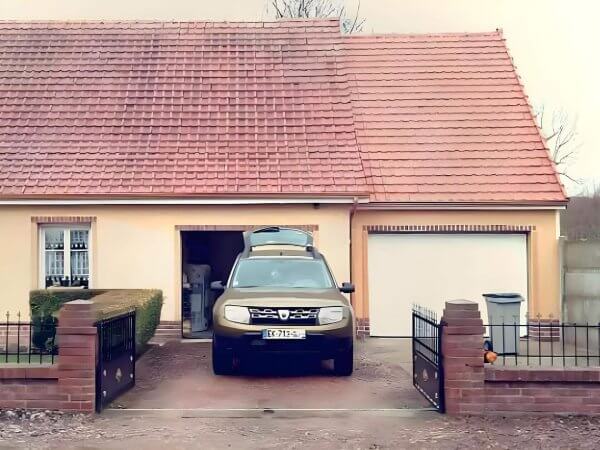 Création d'une extension de garage accolée à Boisemont (95)