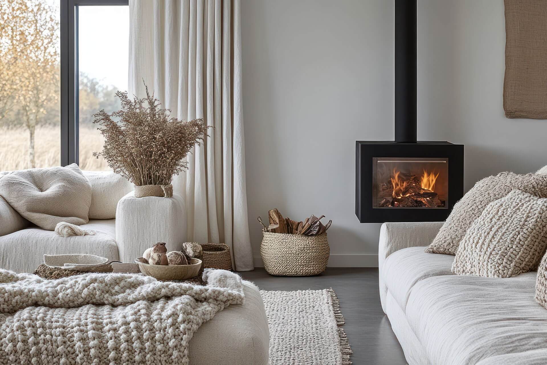 Intérieur cosy et moderne rénovation maison