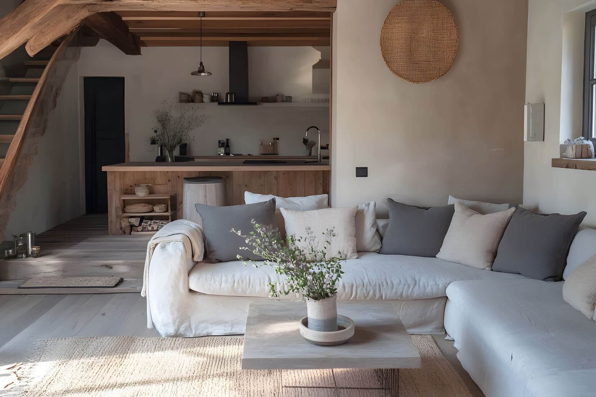 Rénovation intérieure scandinave confortable
