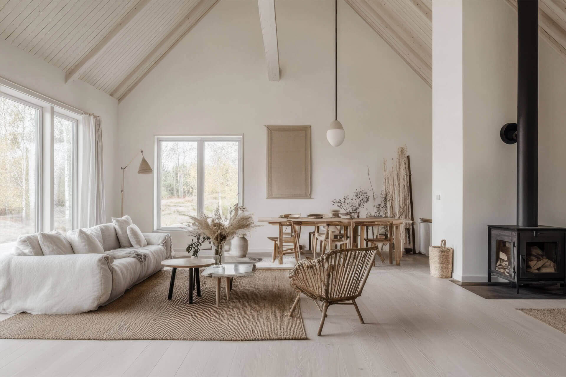 Rénovation maison intérieur scandinave