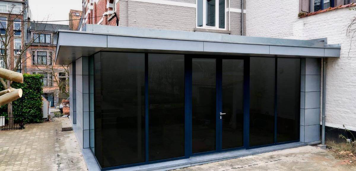 Extension maison moderne