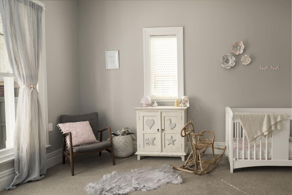 Chambre enfant rénovée style scandinave