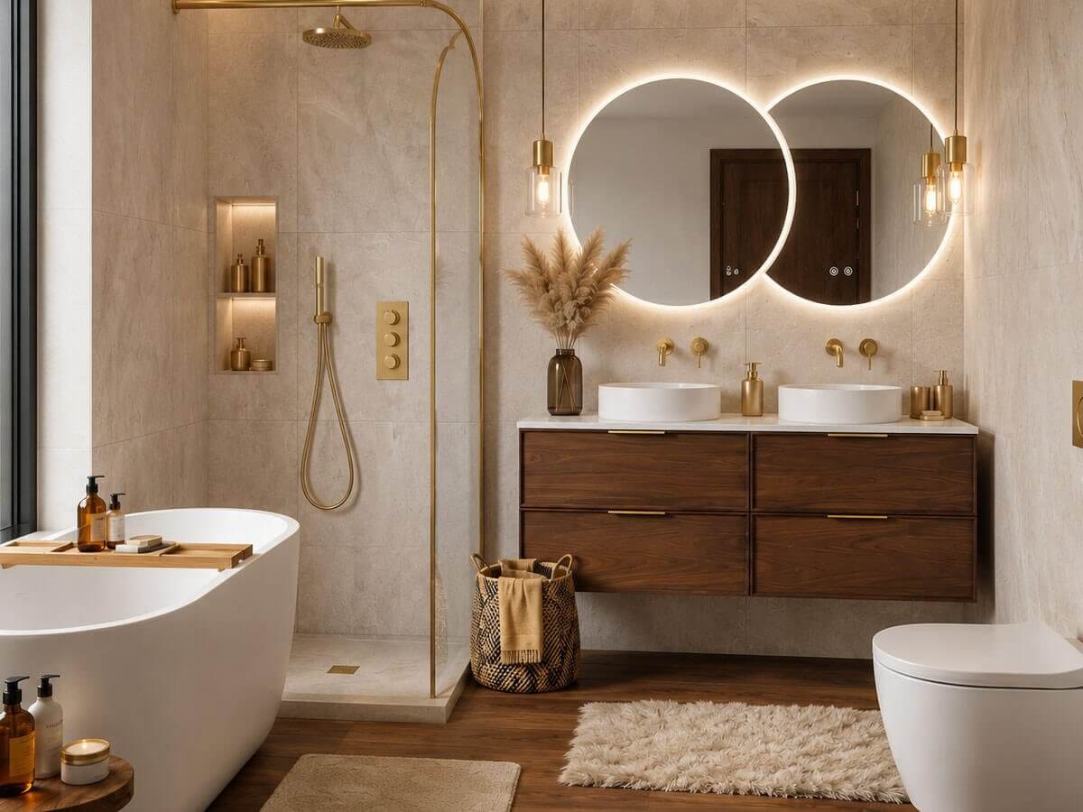 Salle de bains moderne