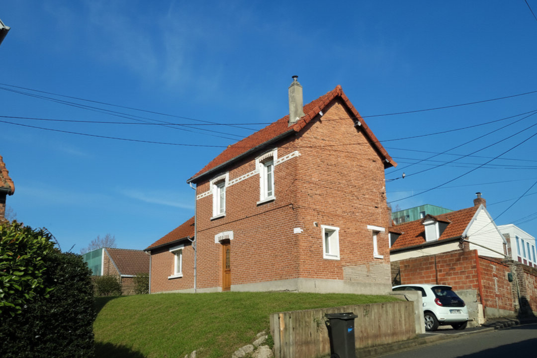 Maison avant extension cubique