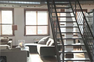 Rénovation appartement style industriel